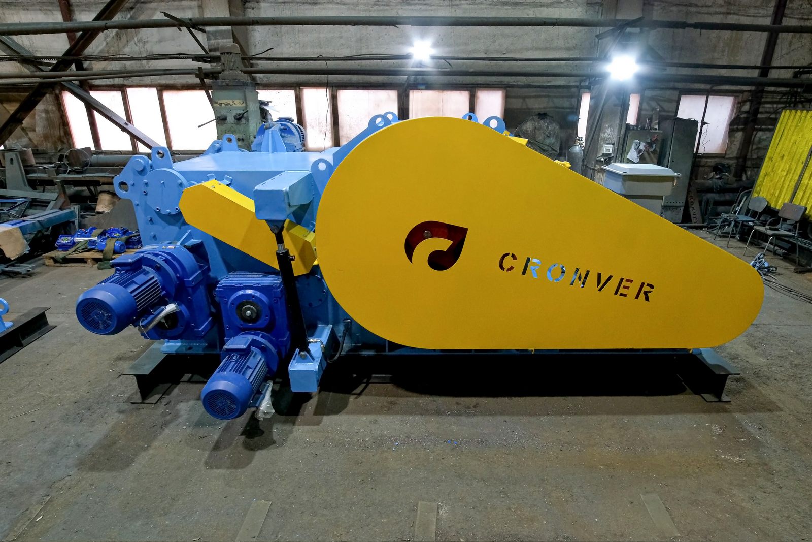 Барабанная рубительная машина Cronver MRB 315
